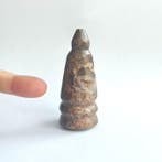 Oud Centraal-Aziatisch fossiele kalksteen Schaakspel Toren