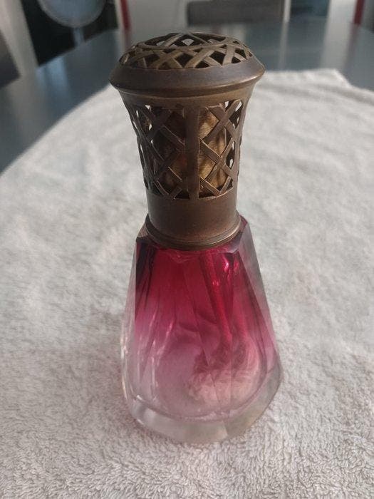 Berger - Lamp - oud - Kristal - Lampe berger, Antiek en Kunst, Antiek | Glas en Kristal