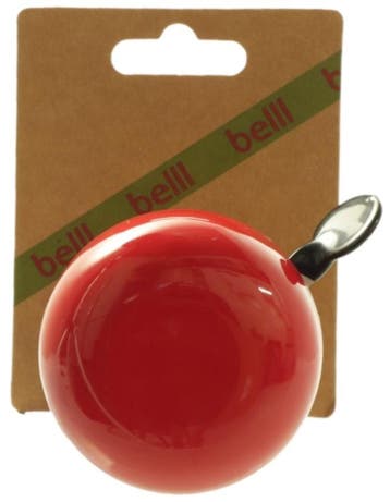 Belll Fietsbel Ding Dong 60 mm rood, Verzenden, Nieuw