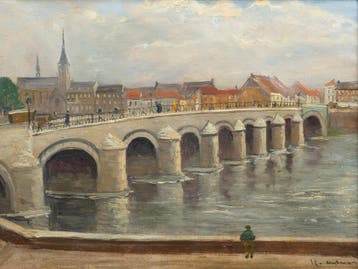 Christoffel H. Dijkman (1879-1954), Oude brug Maastricht