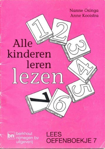 Alle Kinderen Leren Lezen lees/oefenboekje 7 (per stuk), Verzenden, Nieuw