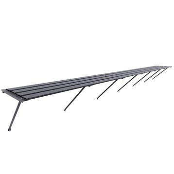 Royal Well kweektafel voor tuinkas Kate 4 - zwart, Verzenden, Nieuw
