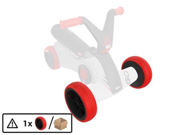 BERG-Onderdeel Ride-on - GO² SparX rood - voorwiel, Ophalen of Verzenden, Nieuw
