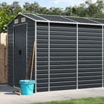 vidaXL Tuinschuur 191x725x198 cm gegalvaniseerd staal, Tuin en Terras, Tuinhuizen, Verzenden, Nieuw