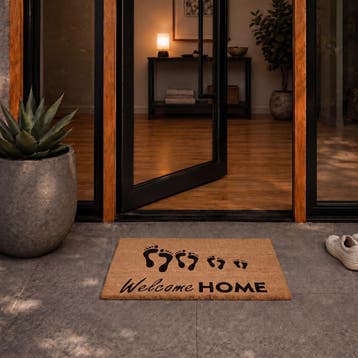 Kokosmat 'Welcome Home' - 40x60 cm, Verzenden, Nieuw