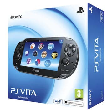 PS Vita OLED in Doos (Nette Staat) (PS Vita Spelcomputers), Ophalen of Verzenden, Zo goed als nieuw