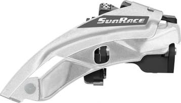 Sunrace Voorderailleur Fdm500 3 X 7/8 Speed Zilver, Fietsen en Brommers, Fietsonderdelen, Ophalen of Verzenden, Zo goed als nieuw