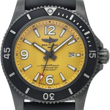 Breitling - Superocean Automatic 46 Black Steel -, Nieuw