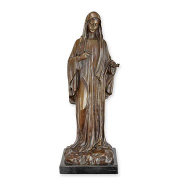A BRONZE SCULPTURE OF MADONNA (Beeldjes - Decoratie), Verzenden, Nieuw