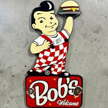 Big Boy - Emaille plaat - Emaille
