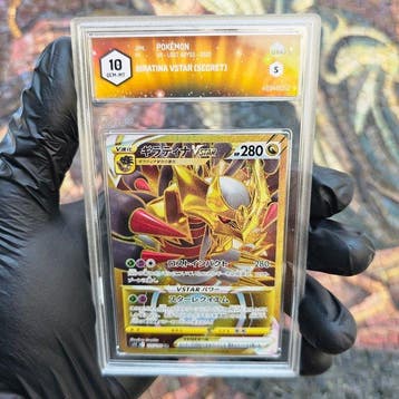 Pokémon Graded card - Giratina Vstar (Secret) - Graad 10, Nieuw
