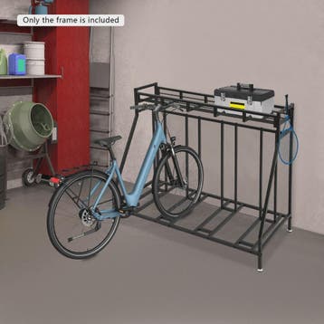 4-Plaats Fietsenrek Staand met Haken - Indoor Fietsenstallin, Verzenden, Nieuw