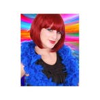 Blauwe verkleed veren boa 180 cm - Boa's, Verzenden, Nieuw