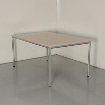 VDS kantinetafel, eiken, 160 x 80 cm, vaste hoogte onderstel, Ophalen of Verzenden, Nieuw in verpakking