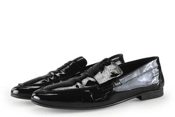 Manfield Loafers in maat 45 Zwart, Loafers, Manfield, Verzenden, Zwart
