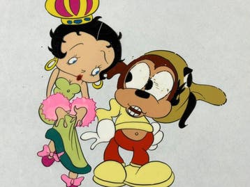 Max Fleischer/King Features - Originele animatiecel van, Nieuw in verpakking