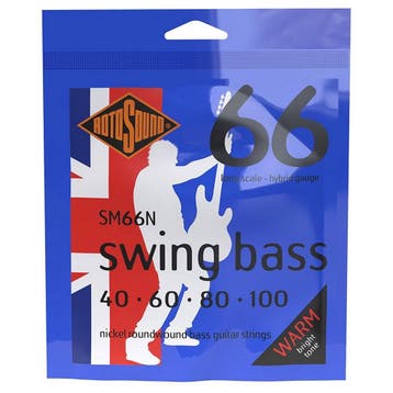 Rotosound SM66N Swing Bass 66 Snarenset Basgitaar Nickel, Ophalen of Verzenden, Nieuw