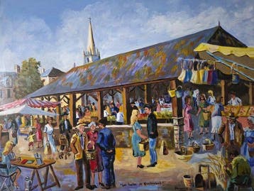 C.Brasseur (XX) - Les halles de Questembert