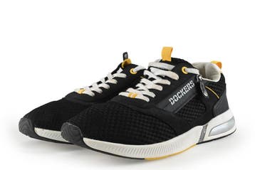 Dockers By Gerli Sneakers in maat 44 Zwart, Verzenden, Dockers By Gerli, Zwart, Sneakers of Gympen