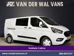 Ford Transit Custom | 2.0 TDCI 131pk L2H1 Dubbele Cabine, Gebruikt, Euro 6, Wit, Dealer onderhouden