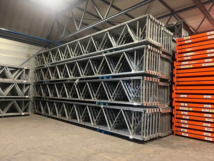 Palletstelling gebruikt | Grote voorraad | Snelle oplevering, Zakelijke goederen, Kantoor en Winkelinrichting | Magazijn, Stelling en Opslag