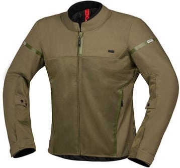 IXS Oxy-Air Mesh Olijfgroen Textiele Motorjas, Motoren, Kleding | Motorkleding, Nieuw met kaartje, Jas | textiel, IXS, Heren