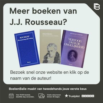 Bekentenissen / Privé-domein / 211 - J.J. Rousseau, Verzenden, Gelezen, J.J. Rousseau