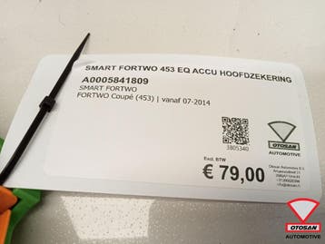 Smart Fortwo 453 EQ Accu Hoofdzekering A0005841809, Ophalen, Gebruikt, Smart