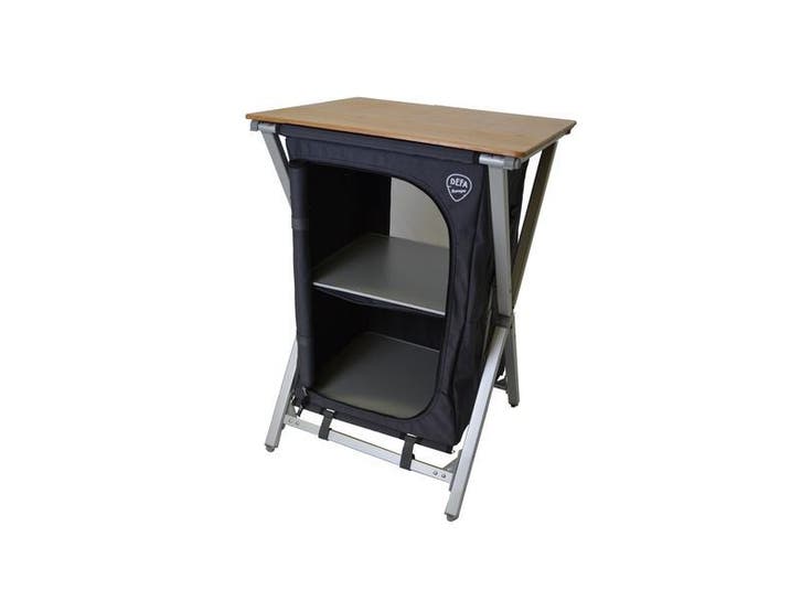 Defa Easy Folding bamboe kampeerkast kookkast 60, Caravans en Kamperen, Kampeeraccessoires, Nieuw