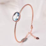 Zonder minimumprijs - Armband Zilver - Topaz -, Nieuw