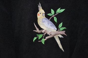 Fleecevest met valkparkiet, Ophalen of Verzenden, Nieuw