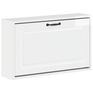 vidaXL Wandgemonteerde Schoenkast UTRECHT 71 x 17 x 43 cm, Verzenden, Nieuw