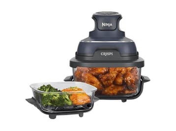 Ninja -  Crispi 4-in-1 Compacte Glazen Airfryer, Verzenden, Nieuw, Airfryer
