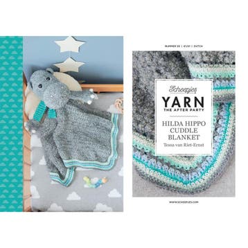 Haakboekje YARN The After Party nr.55 Hilda Hippo, Hobby en Vrije tijd, Breien en Haken, Ophalen of Verzenden, Nieuw, Breien of Haken