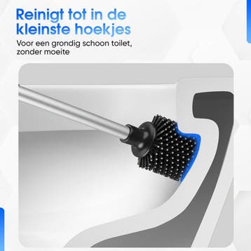 Nevana Luxe Toiletborstel met Houder - WC borstel -, Ophalen of Verzenden, Zo goed als nieuw