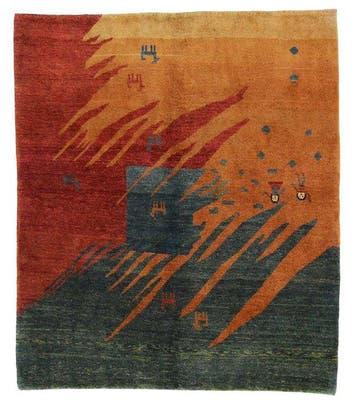 Gabbeh designer tapijt - Vloerkleed - 179 cm - 155 cm, Nieuw