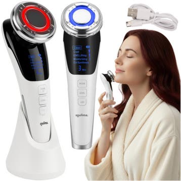 Soulima Gezichtsmassager met mesotherapie EMS lifting war..., Ophalen of Verzenden, Nieuw
