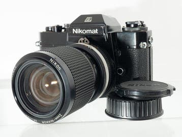 Nikon Nikomat EL + Zoom Nikkor 3.5-4.5/35-105mm | Single, Nieuw