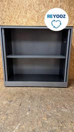 Ahrend roldeurkast - 110x120x45cm - zilvergrijs met alu...., Nieuw in verpakking