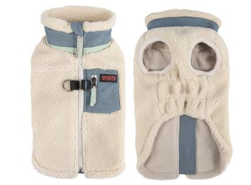 Honden Teddy winterjas Ecru (Jassen, Hondenkleding), Ophalen of Verzenden, Nieuw, Hondenjas