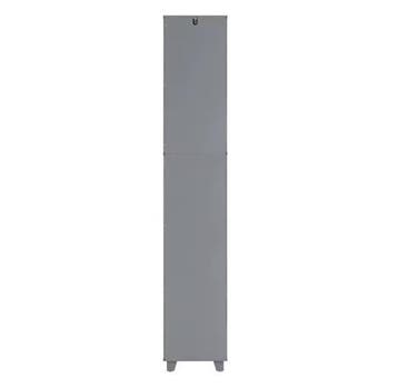 Smal Hoge Badkamerkast–Kast met Deuren en Open Vakken 170 cm, Verzenden, Nieuw