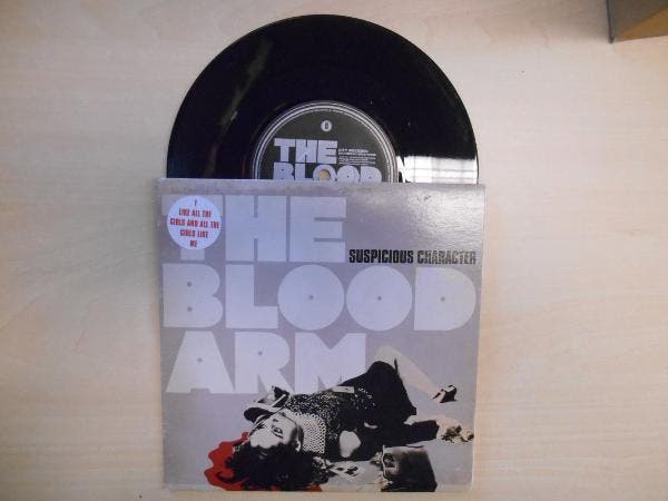 vinyl single 7 inch - The Blood Arm - Suspicious Character, Cd's en Dvd's, Vinyl Singles, Zo goed als nieuw, 7 inch, Overige genres