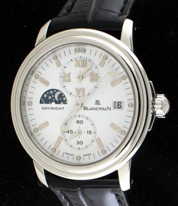 Blancpain - Leman - Double Time Zone - Day/Night -, Sieraden, Tassen en Uiterlijk, Horloges | Heren