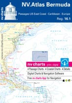 NV Charts Bermuda - 16.1 - Doorvaarten US Oostkust - Caraïbe, Ophalen of Verzenden, Nieuw