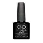 CND  Shellac Vivid  Black Tuxedo 7,3 ml, Verzenden, Nieuw