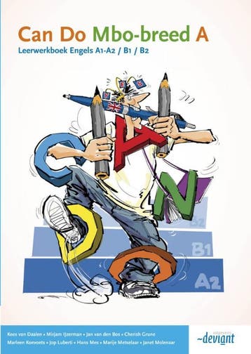 Mbo-breed A Engels A2/B1/B2 / Can Do / Leerwerkboek, Verzenden, Gelezen, Jan van den Bos
