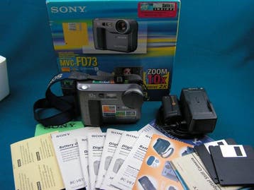 Sony Mavica MVC-FD73 Digitale camera, Audio, Tv en Foto, Fotocamera's Digitaal, Nieuw