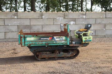 Veiling: Rupsdumper Yanmar C10R-1 Diesel 7.6kW, Ophalen