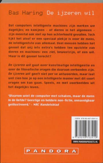 De ijzeren wil / Pandora pockets 9789046703410 Bas Haring, Verzenden, Gelezen, Bas Haring