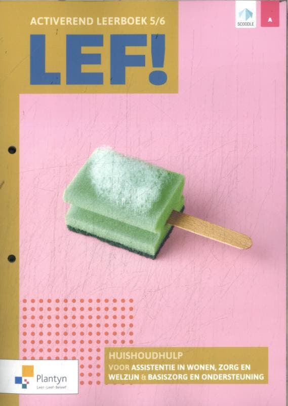 LEF! 5/6 Huishoudhulp voor assistentie in wonen, zorg en, Boeken, Wetenschap, Zo goed als nieuw, Verzenden